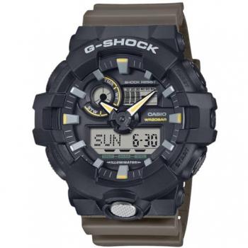 Reloj Casio G-Shock Hombre Oversized Dos Tonos Utilidad (Ø 53,5 mm) - Resistente al Agua 20 Bar, Digital, Cronógrafo