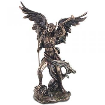 Figura del Arcángel Gabriel con Trompeta de Bronce - Colección Clásico Signes Grimalt Decor And Go 45926