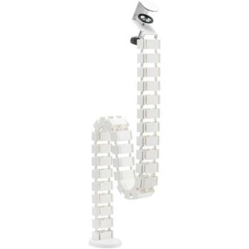 Guía de Cables Flexible My Wall HZ43WL, 30 Juntas, Color Blanco, 1 Unidad