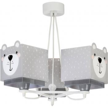 Lámpara colgante infantil Little Teddy, 3 luces