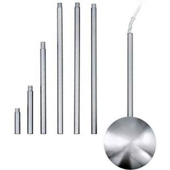 Prolongador de canaleta cromado para cables, longitud ajustable de 320 a 1570 mm - Eglo