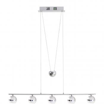 Lámpara Colgante LED Sphere Cromada 15W 3000K 1350lm