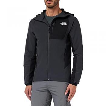 Chaqueta Softshell con Capucha para Hombre The North Face - Gris Asfalto, Tamaño S