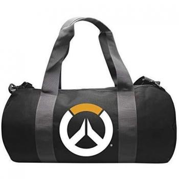 ABYstyle - Overwatch - Bolsa Deportiva con Logo - Gris/Negro