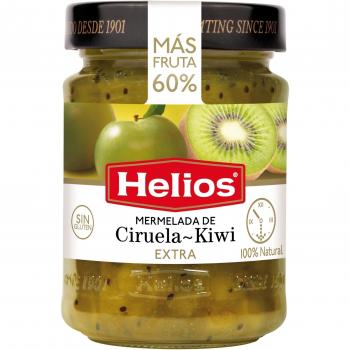 Helios Mermelada Extra Ciruela-Kiwi - 340 gr