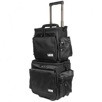 UDG Ultimate SlingBag Trolley Set Deluxe Black with Orange Interior