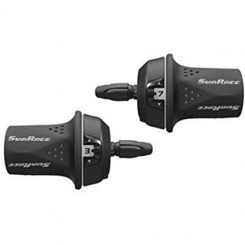 SUN RACE TSM21 Twist Shifter Right 8-Speed Mando DE Cambio, Adultos Unisex, Multicolor, ESTANDAR