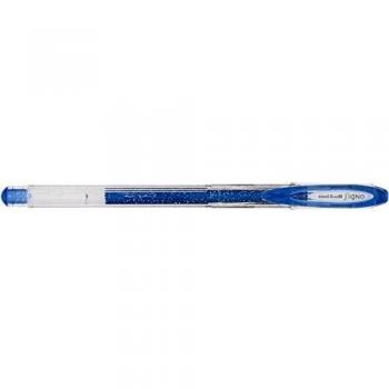 Uni-Ball Signo UM-120 Sparkling Gel Pen, 0.7mm, Glitter Blue