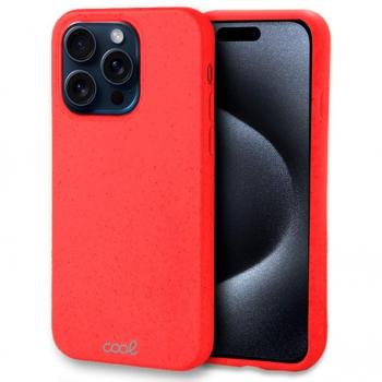 Funda para iPhone 15 Pro Roja Eco Biodegradable