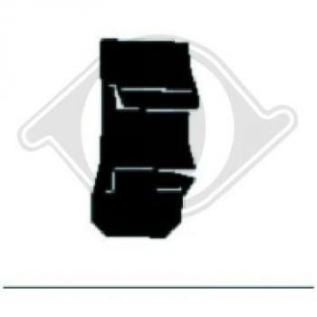 Soporte de parachoques DIEDERICHS 2211164