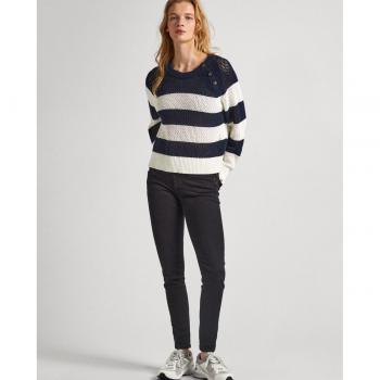 Jeans Pepe Jeans Soho Pitillo Mujer Tiro Medio Tejido Elástico 26/32