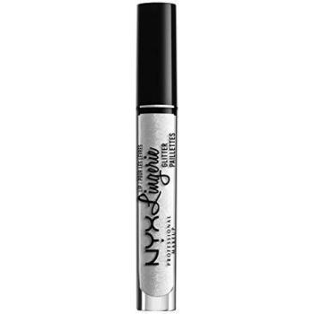 NYX PROFESSIONAL MAKEUP pintalabios líquido brillante Lip Lingerie Glitter Tono 1 Clear Color Transparente