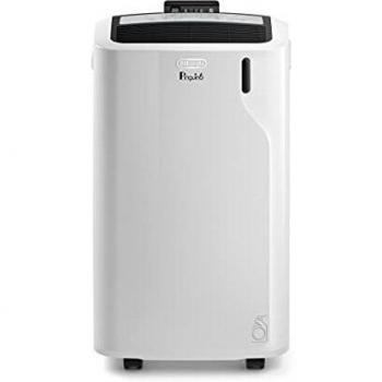 De'Longhi Pingüino Aire Acondicionado Silencioso, Temporizador 24h, PAC EM90, 63 Decibelios, Potencia 1000W, Blanco