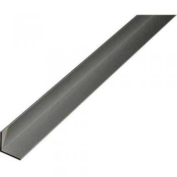 Perfil de ángulo de aluminio 2000/25x25mm plata eloxado
