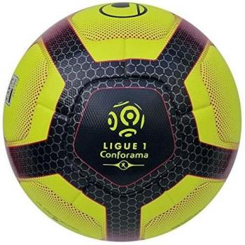 uhlsport Elysia Ballon OFFICIEL Balones de fútbol de competición, Juventud Unisex, Fluo Yellow/Navy/Fucsia, 5