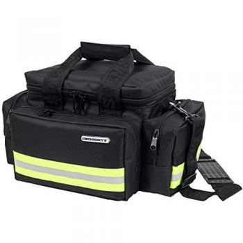 Bolsa de emergencias amplia resistente negra EMS Elite Bags