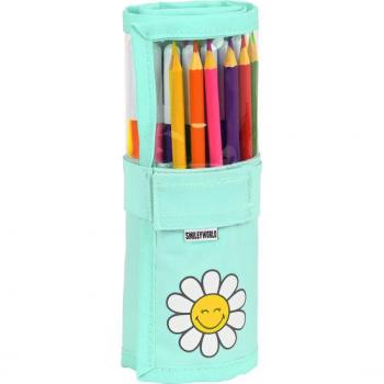 Plumier Enrollable 27 Pcs. Smiley World 'Summer Fun' - Safta