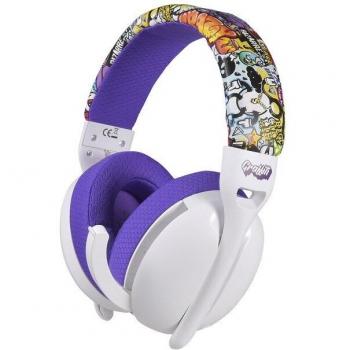 Auriculares Gaming Inalámbricos Graffiti 2.4GHz/Bluetooth Multiplataforma Blancos