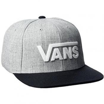 Vans Herren Drop V Ii Snapback Baseball Cap, Grau