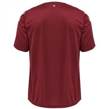 Hummel Core XK Polyester Jersey Red XL Men's Short Sleeve Shirt
