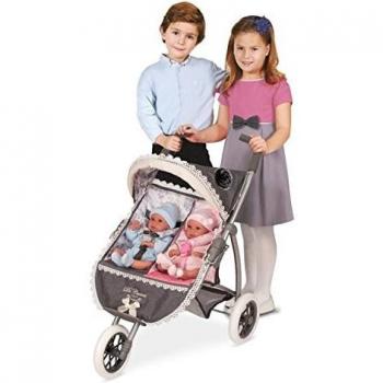 Decuevas Toys - Silla para muñeca plegable, multicolor
