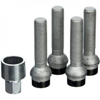 MC Gard 28.043 Sub rueda cerraduras, Negro, diámetro 25,8 mm