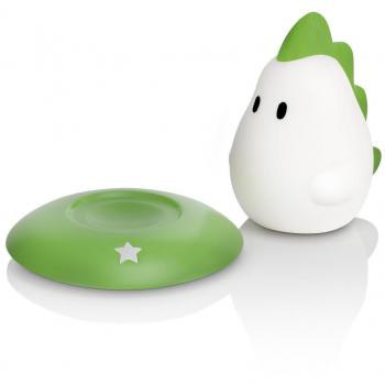 Philips myKidsRoom Drago - Lámpara de mesa, LED, color verde