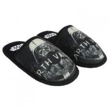 CERDÁ LIFE'S LITTLE MOMENTS Premium Star Wars, Zapatillas de Estar por casa Niño, Negro