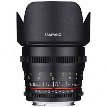 Samyang F1311110101 - Objetivo para vídeo VDSLR para Fuji X