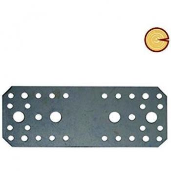Sipa 8/394 placa recta ZB, 170 mm, ancho 65 mm, Agujeros 5/11 mm, grosor 2,5 mm