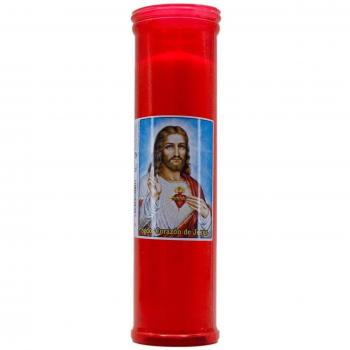 Vela Lumar Roja (19 x 5,5 cm)