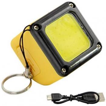 WOLFPACK LINEA PROFESIONAL Linterna Led Recargable Con Iman 300 Lumenes Minicubo Recargable/Powerbank