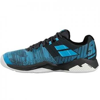 BABOLAT Propulse Blast Clay Men, Zapatillas de Tenis Hombre, Grey/Blue, 44.5 EU
