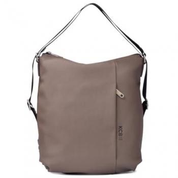 Bolso-mochila de mujer KCB Strong | 100% Vegana | Convertible y Versátil | Diseño Moderno y Elegante | Espacioso y Funcional | Asas Ajustables | Color Taupe