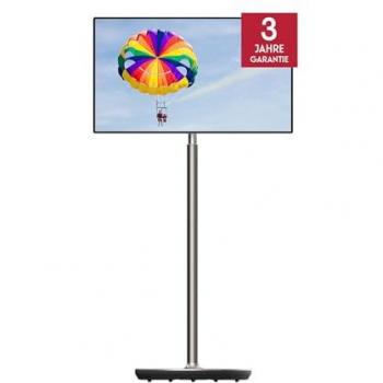 Televisor Portátil Thomson Go Plus Touch 32 4K Ultra HD Android con Batería Integrada y Base Móvil