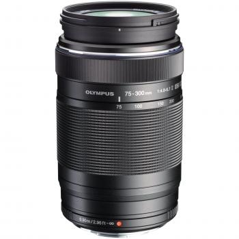 Olympus M.Zuiko Digital ED 75-300mm f/4.8-6.7 II Telephoto Zoom Lens for All MFT Cameras, Black