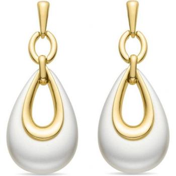 Pendientes Luxenter Humola acabado en oro amarillo de 18k