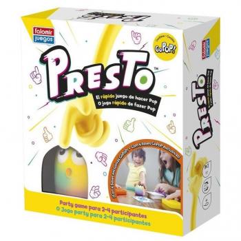 Juego Interactivo de Mesa Presto GoPop! de Falomir | Emoción de Velocidad y Reflejos | Para 2 a 4 Jugadores (Edad recomendada: 6+ Años) | Referencia: 340