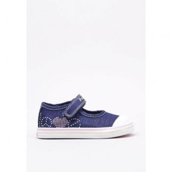 Pablosky 971920 Zapatilla Deportiva Velcro bebé niña Azul hasta talla 30