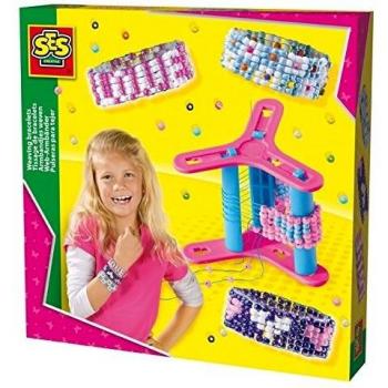 SES Creative - Pulseras para tejer, multicolor