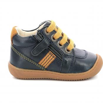 Aster Dingo Navy Blue/Orange Light Children's Shoes
