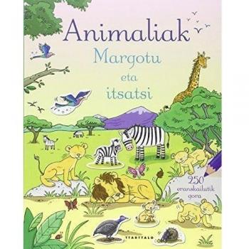 Animaliak margotu eta itsatsi