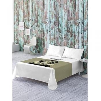 Wildlife  Juego De Sábanas Spencer Caqui/Blanco Cama 150/160
