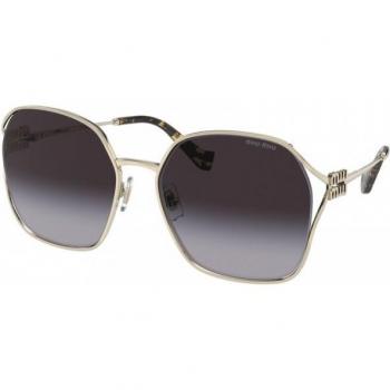 Miu Miu MU52WS/S ZVN5D1 60 Lentes de Sol Para Mujer Dorados