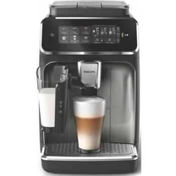Cafetera automática Philips Espresso EP3349/70 con sistema LatteGo, 6 bebidas y funcionamiento silencioso