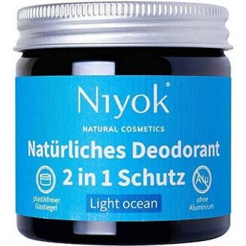 Crema Deodorante Antitranspirante Niyok Light Ocean 40 ml