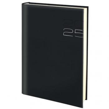 Agenda Deusto Día por Página 2025 - 17x24 cm - Color Negro - Fabricada en Italia