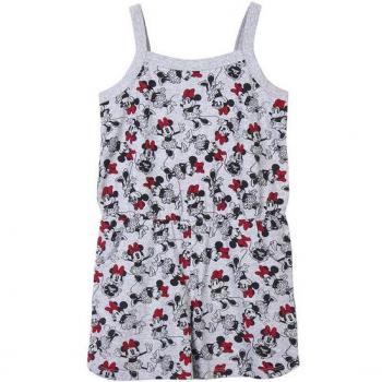 Vestido Minnie Mouse Gris de Punto Suave - Ideal para las Pequeñas Fashionistas