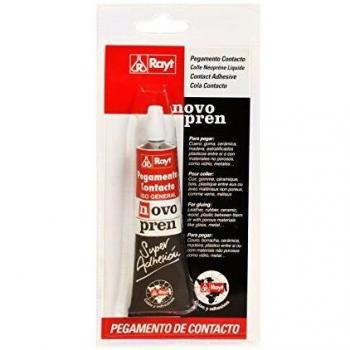 Rayt 605-02 Novopren tubo: pegamento de contacto para uso general: madera, corcho, cuero, goma, cerámica, cartón. Súper adhesión, 40ml