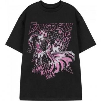 Camiseta de Mujer Monster High Fangtastic Draculaura de Manga Corta